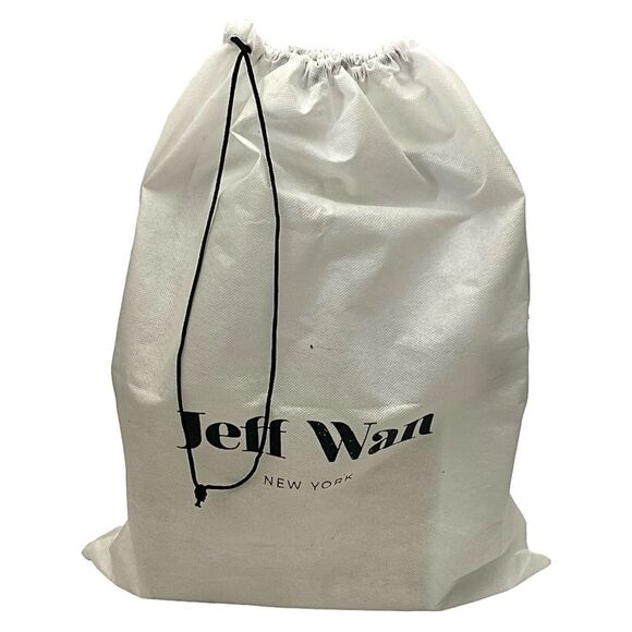 Jeff Wan Textile Tote – Quilted Leather Pineapple, Crossbody/Top Handle – Beige - Picture 9 of 12